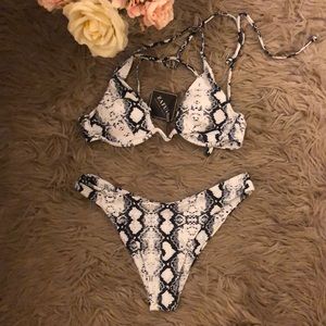 Snake Print Bikini